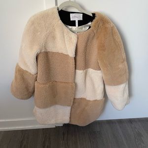 BCBG Faux Fur Jacket
